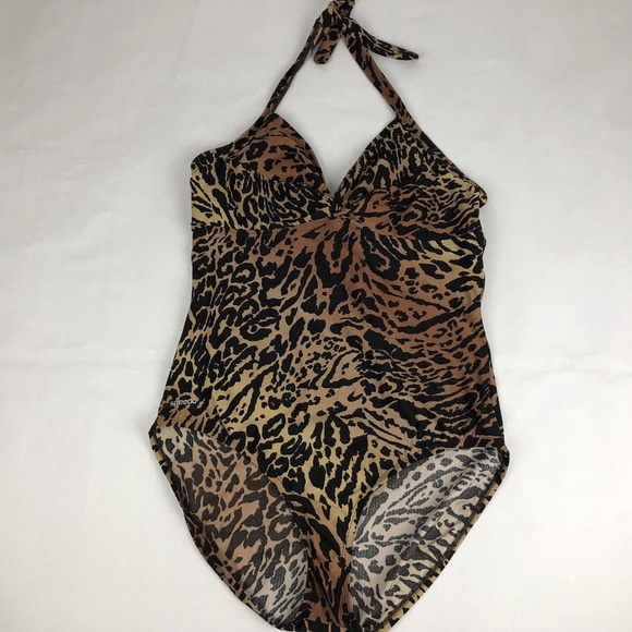 Speedo Other - Speedo One Piece Swim Suit Cheetah Print Size 18